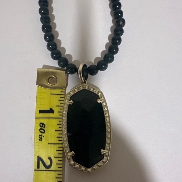 Kendra Scott Green Jasper Pendant Necklace - Picture 5 of 6